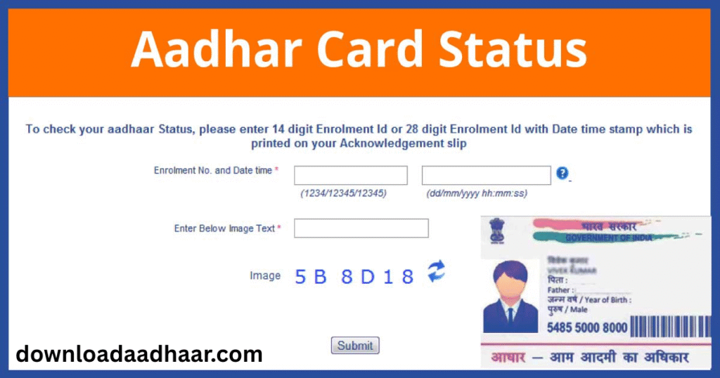 Aadhaar Card Status